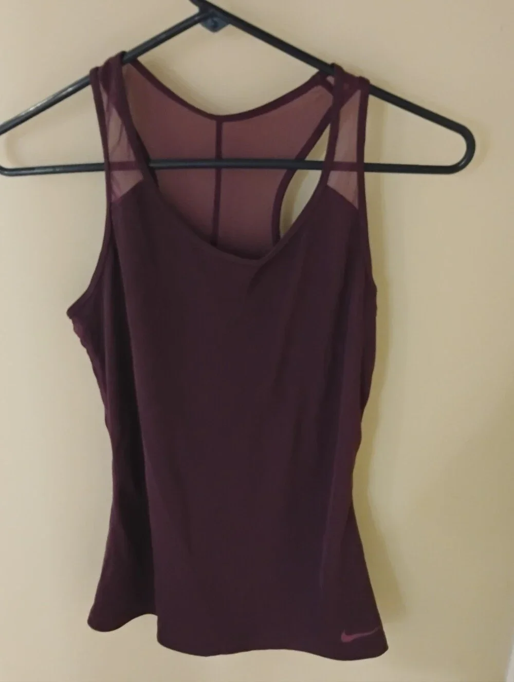 Nike Dri-Fit Womens Purple Racerback Training Tank Top Sz S